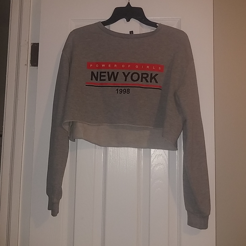 Cropped sweater